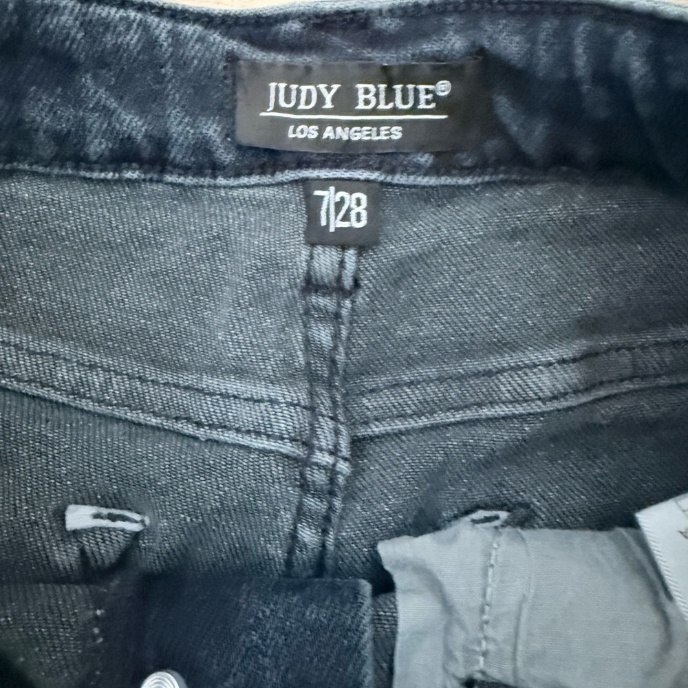 Judy Blue high waisted flared jeans 7/28 - Picture 5 of 8